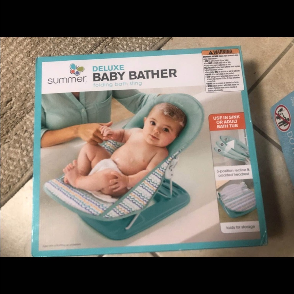 Deluxe Baby Bather - Blue